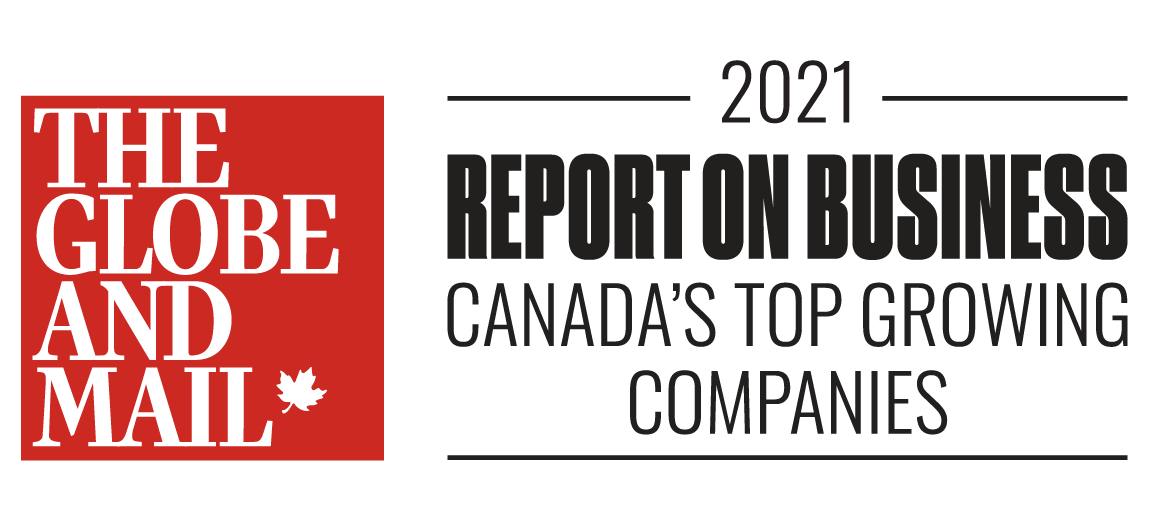 Globe and Mail's Canada's Top Growing Companies