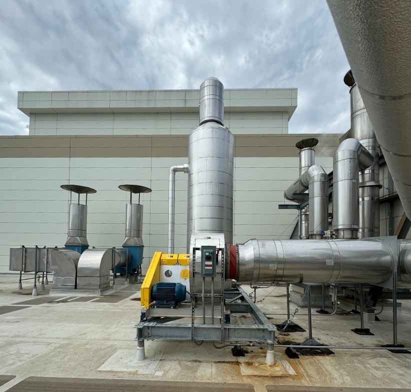 FLU-ACE installed in pharmaceutical plant