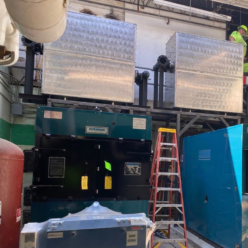 Rainmaker units installed with maintenance engineer