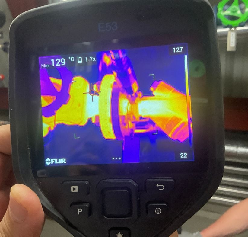 Thermal radar on a GEM Steam Trap