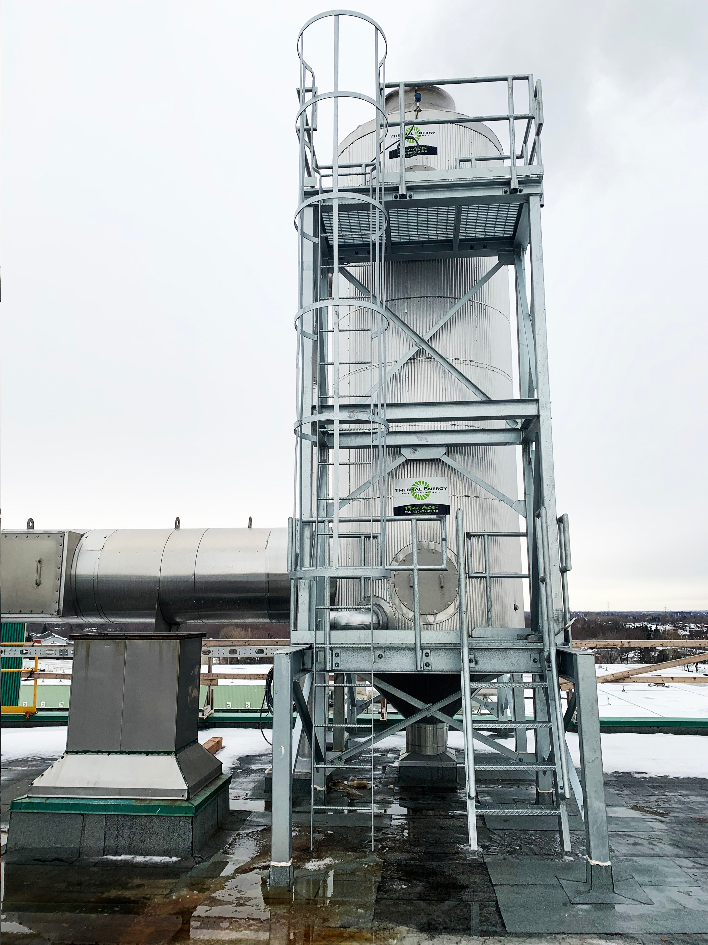 FLU-ACE installed on site