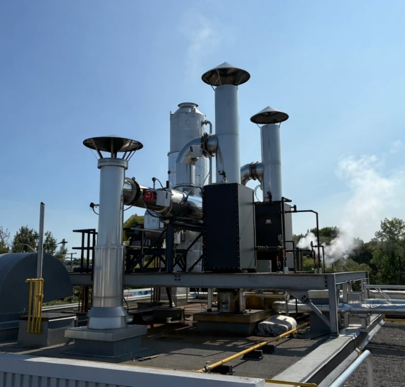 FLU-ACE and HeatSPonge installed on food and beverage site