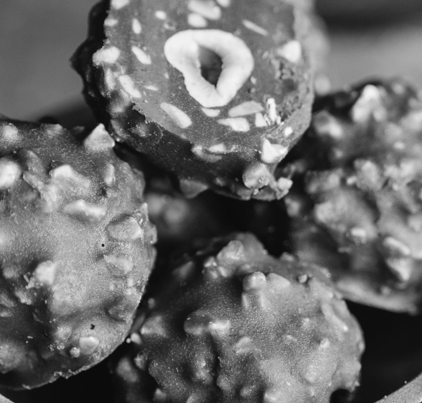 Close up picture of chocolate