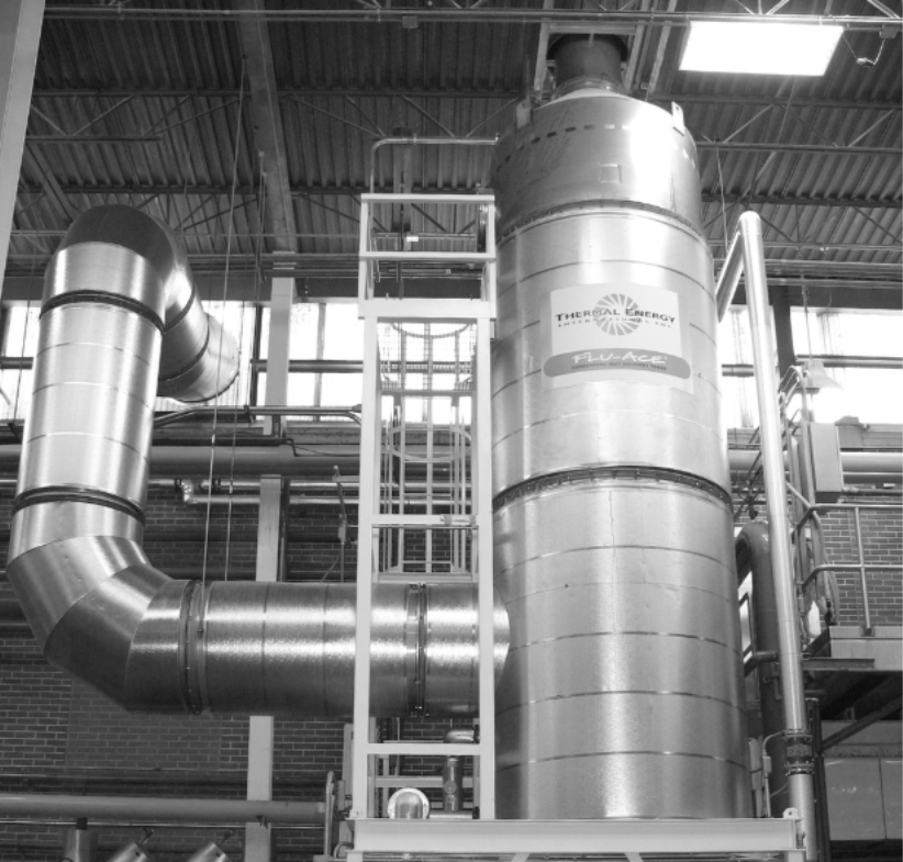 FLU-ACE heat recovery system at Resolute Thunder Bay