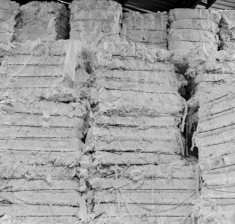 Inside a paper mill site