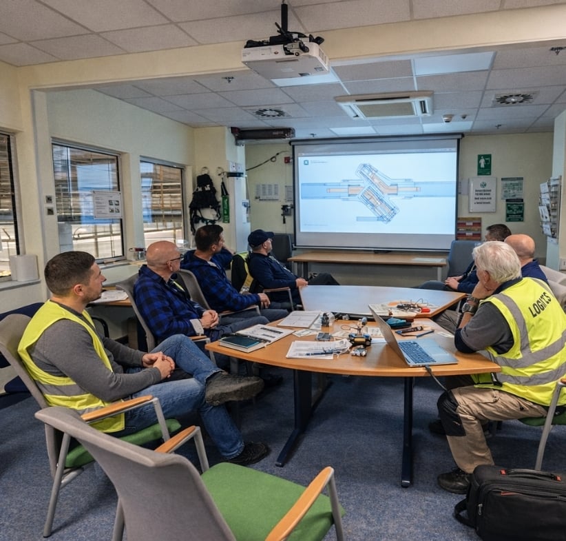 GEM engineers supporting a customer's on-site team