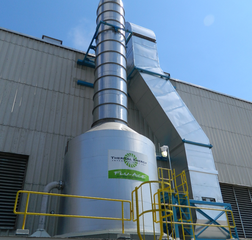 FLU-ACE at a pulp and paper mill