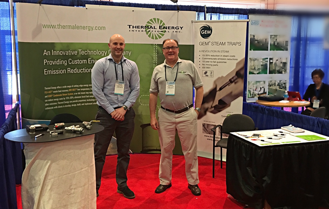 Thermal Energy staff at the 2017 AHR Expo